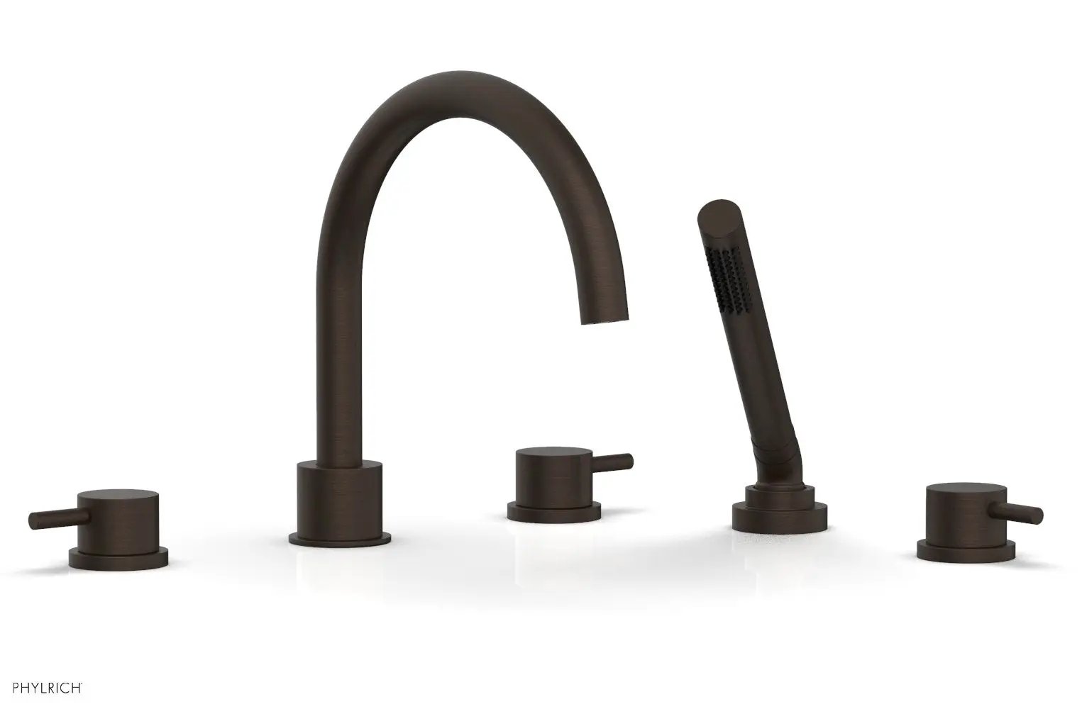Phylrich BASIC II Deck Tub Set with Hand Shower by Phylrich