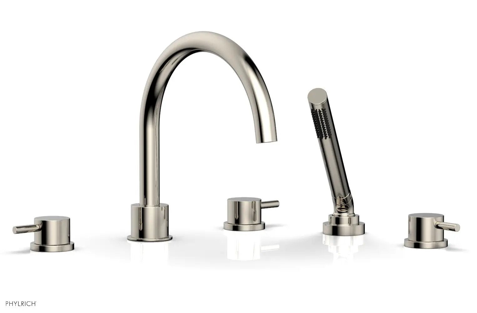 Phylrich BASIC II Deck Tub Set with Hand Shower by Phylrich
