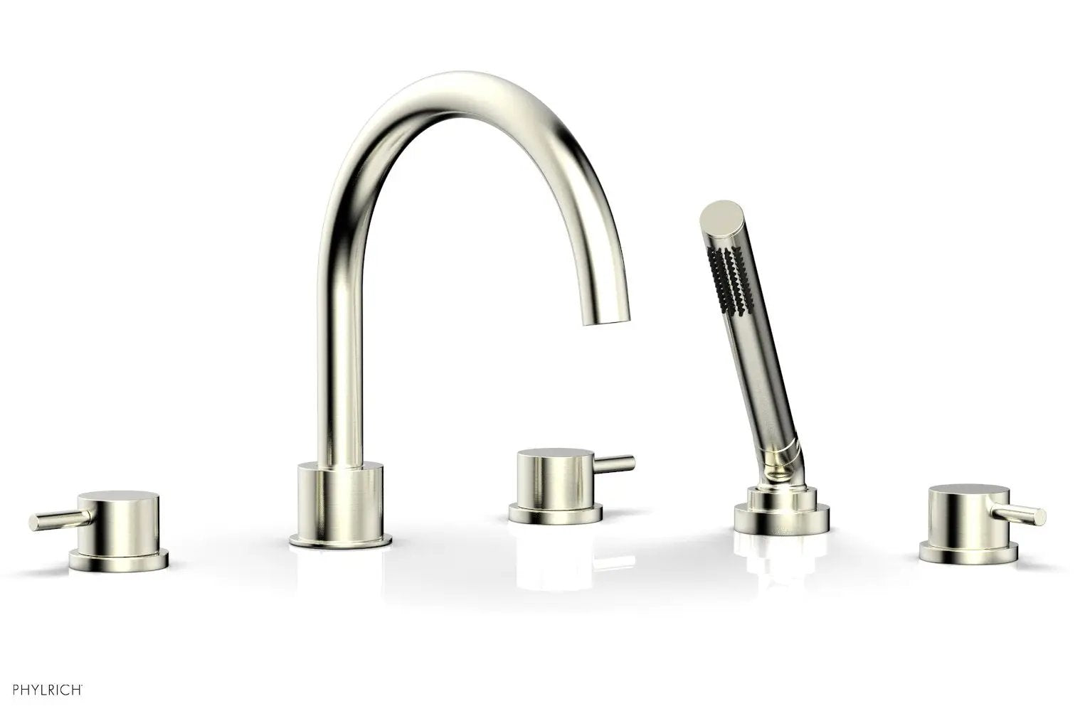 Phylrich BASIC II Deck Tub Set with Hand Shower by Phylrich