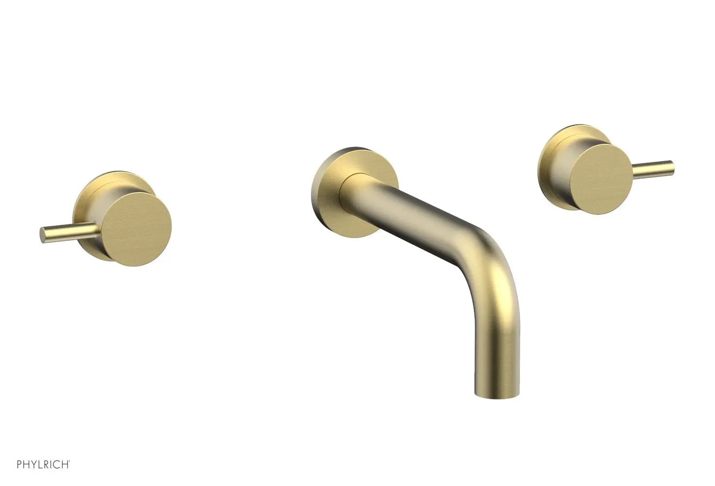 Phylrich BASIC II Wall Tub Set Lever Handles by Phylrich