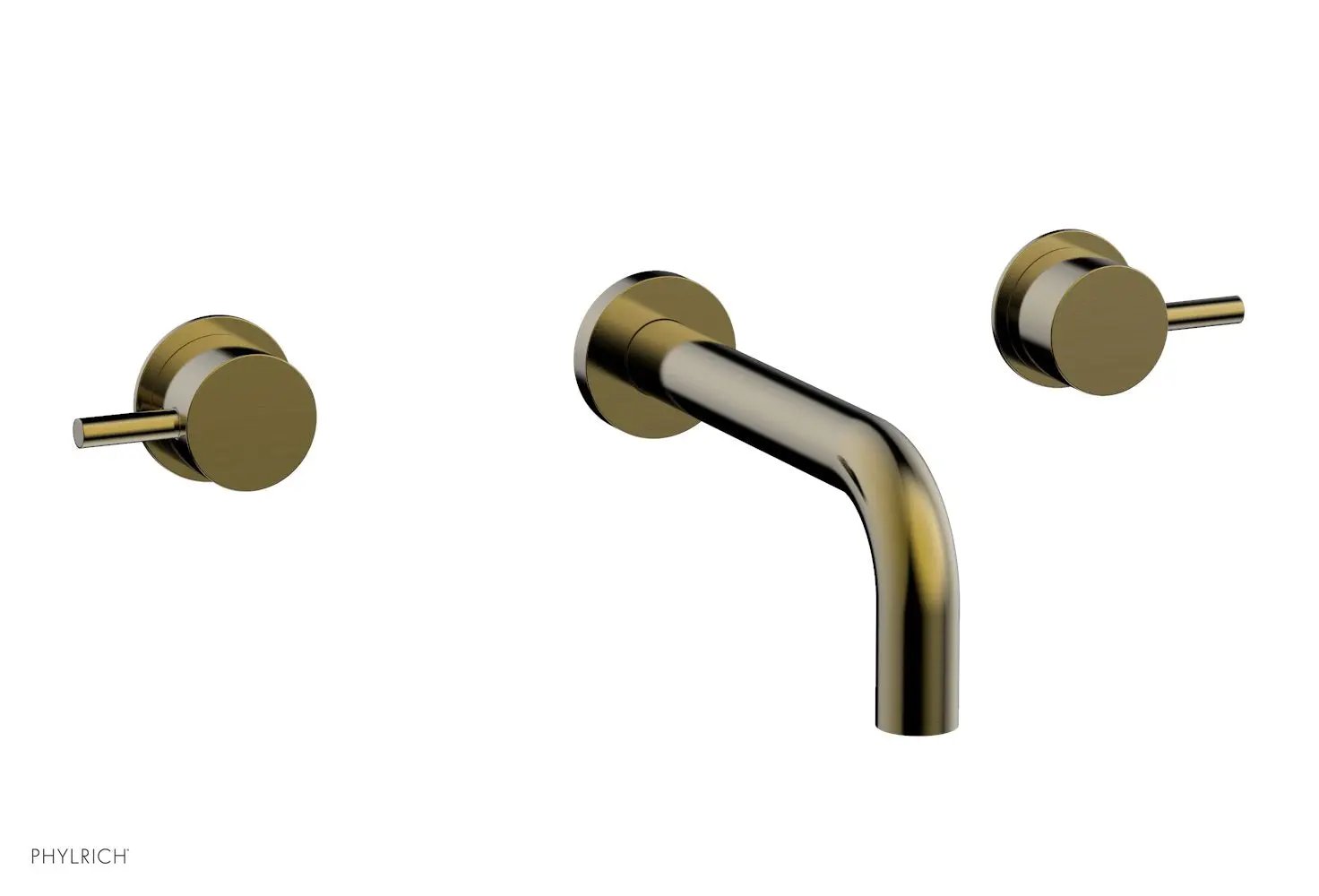 Phylrich BASIC II Wall Tub Set Lever Handles by Phylrich