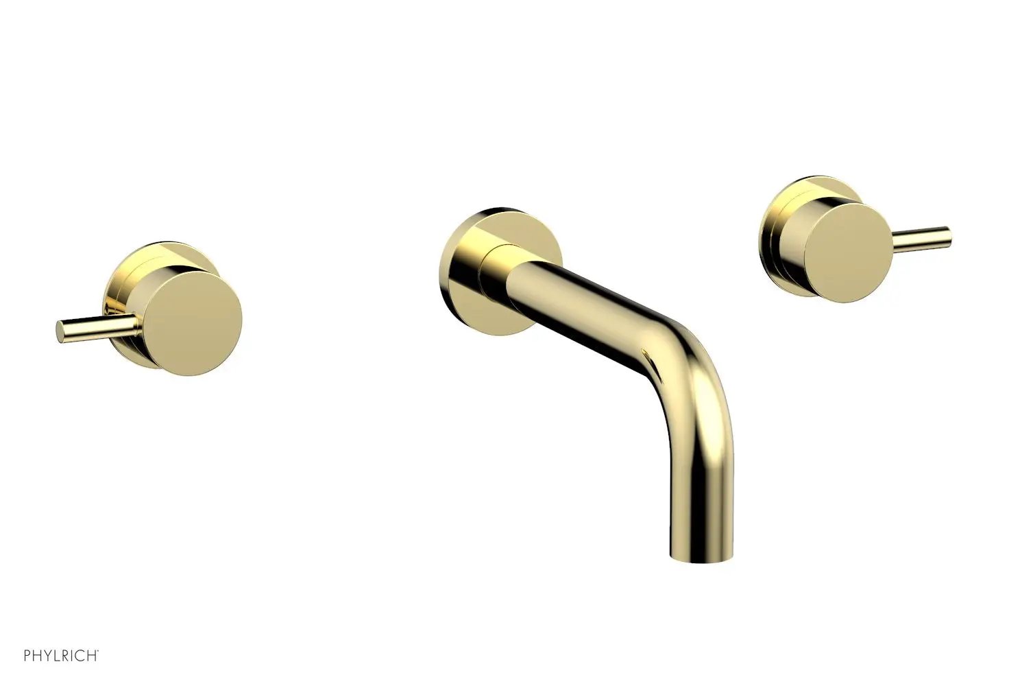 Phylrich BASIC II Wall Tub Set Lever Handles by Phylrich