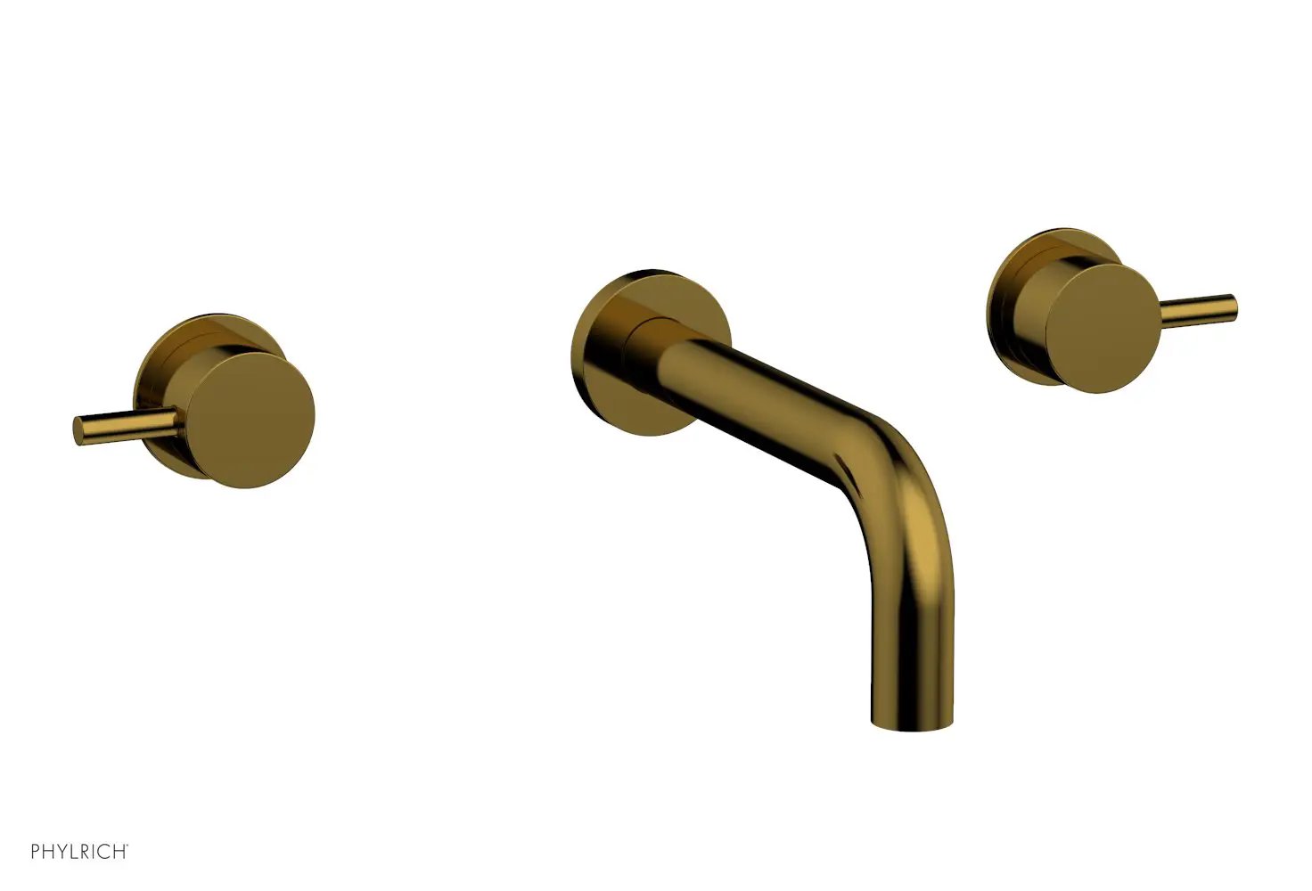 Phylrich BASIC II Wall Tub Set Lever Handles by Phylrich
