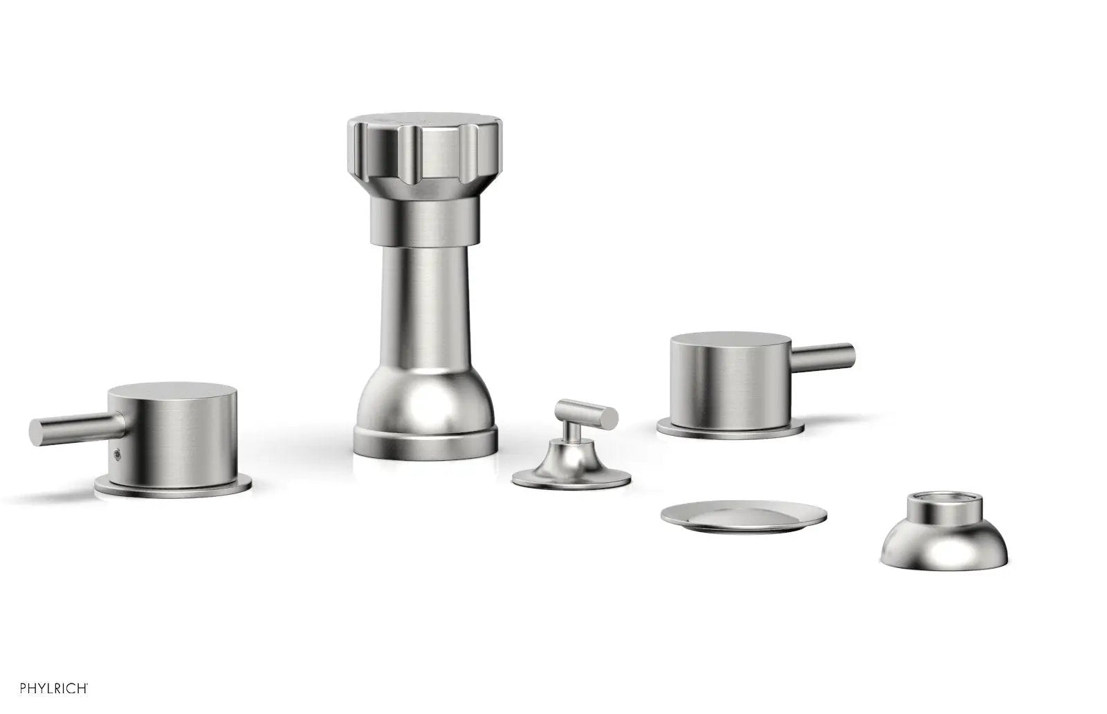 Phylrich BASIC II Four Hole Bidet Set - Lever Handles by Phylrich
