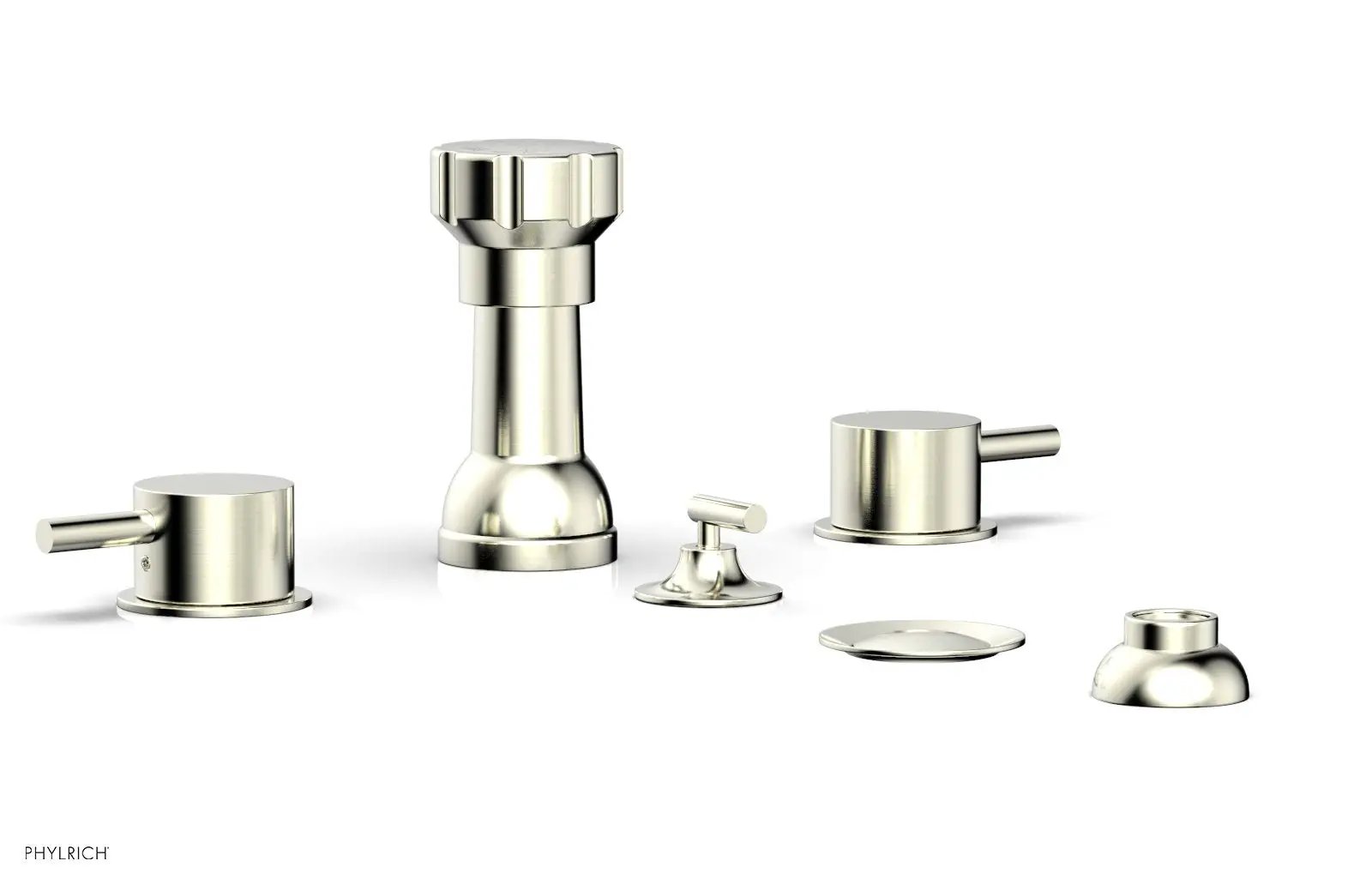 Phylrich BASIC II Four Hole Bidet Set - Lever Handles by Phylrich