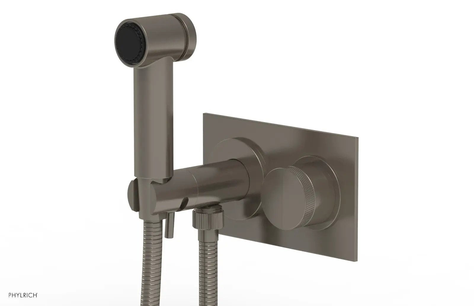 Phylrich BASIC II Wall Mounted Bidet Knurled Handle by Phylrich