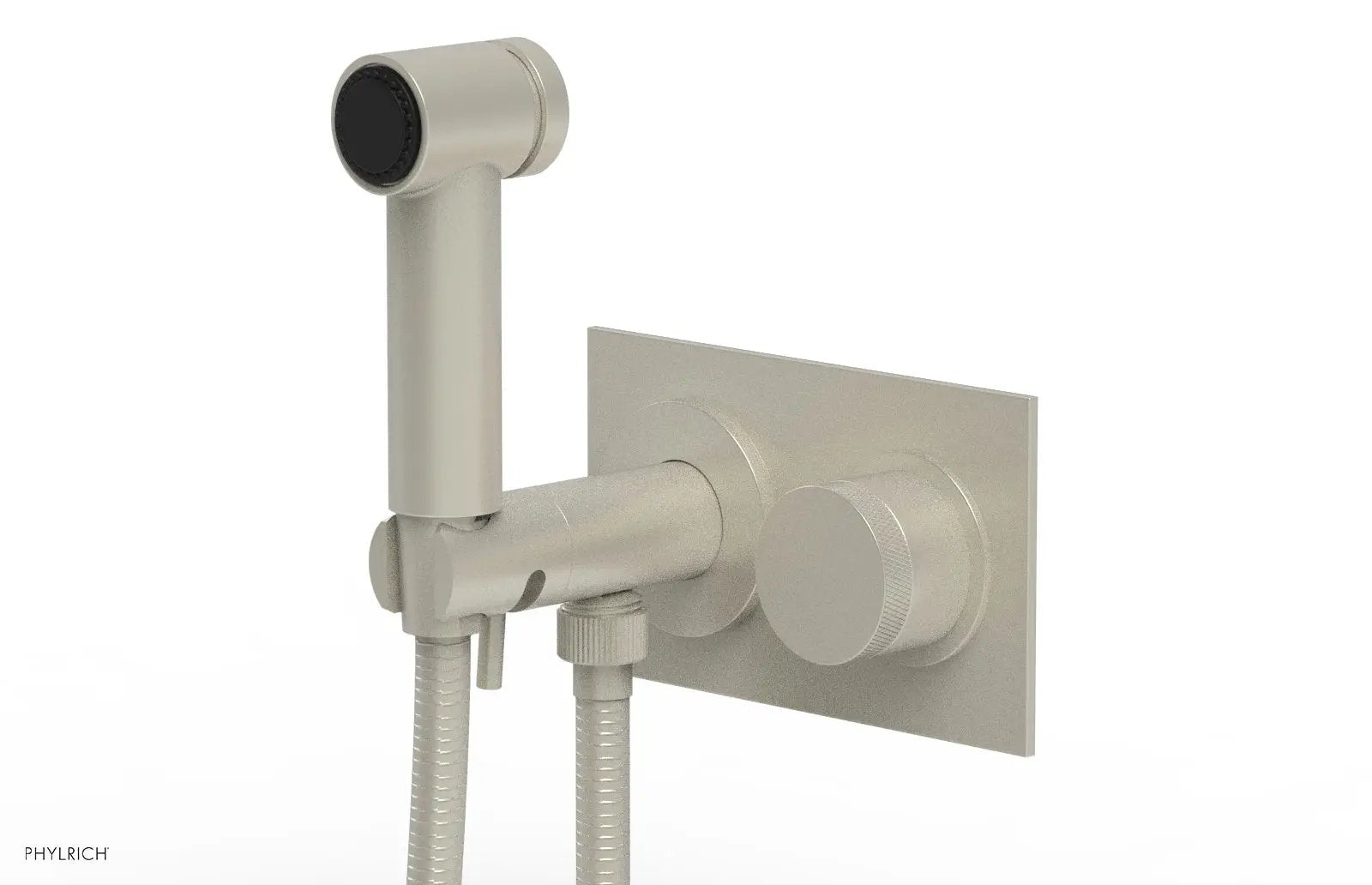Phylrich BASIC II Wall Mounted Bidet Knurled Handle by Phylrich