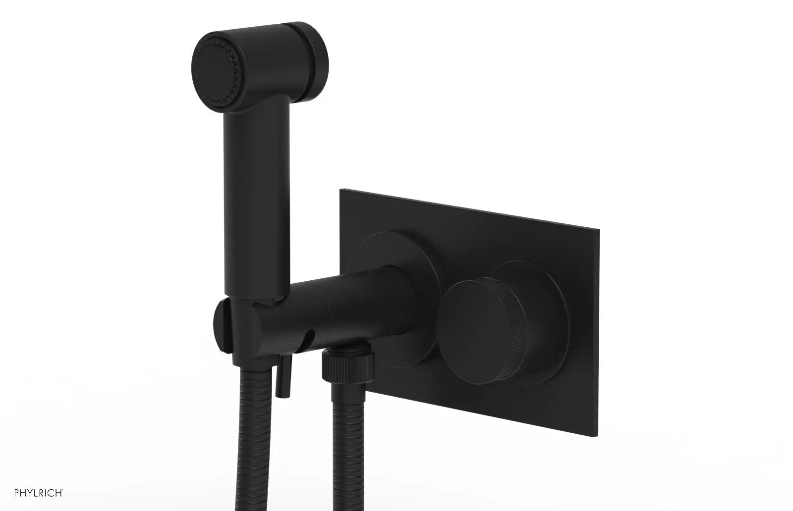 Phylrich BASIC II Wall Mounted Bidet Knurled Handle by Phylrich