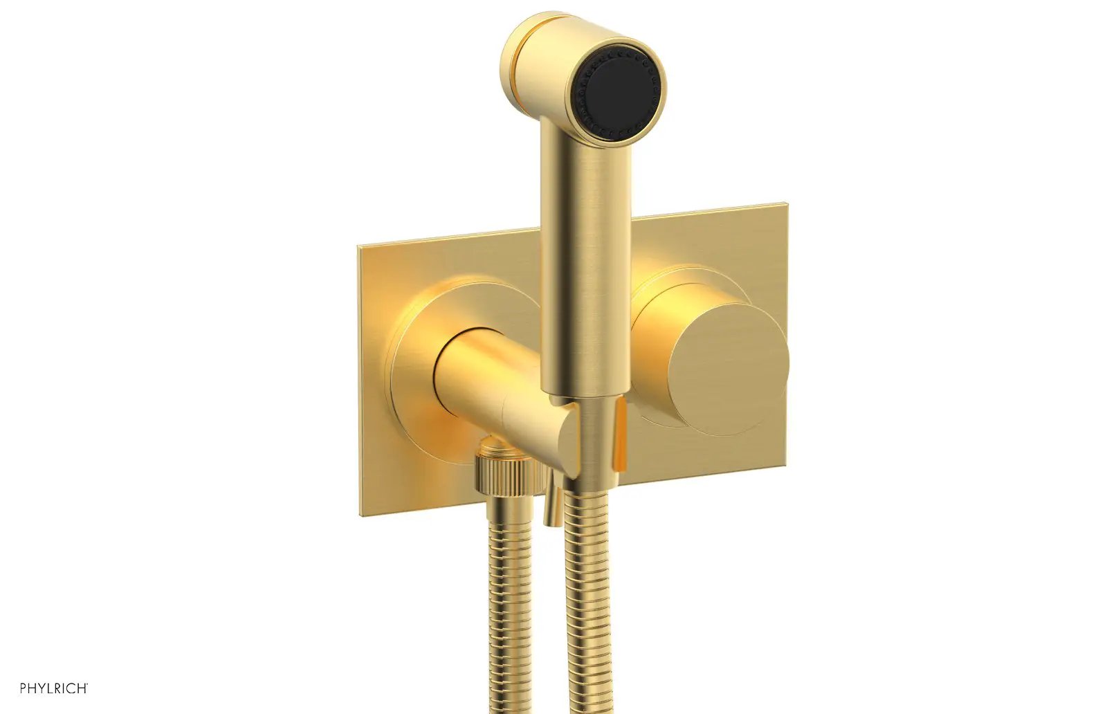 Phylrich BASIC II Wall Mounted Bidet Smooth Handle by Phylrich