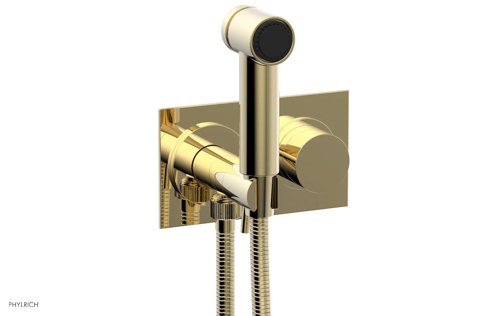 Phylrich BASIC II Wall Mounted Bidet Smooth Handle by Phylrich