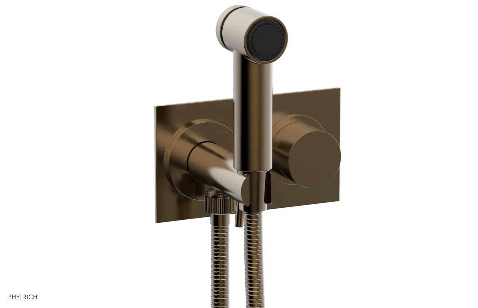 Phylrich BASIC II Wall Mounted Bidet Smooth Handle by Phylrich