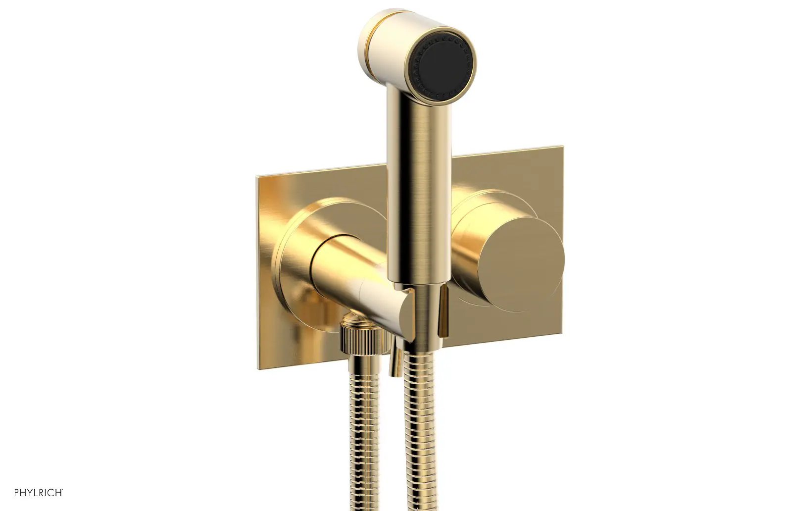 Phylrich BASIC II Wall Mounted Bidet Smooth Handle by Phylrich
