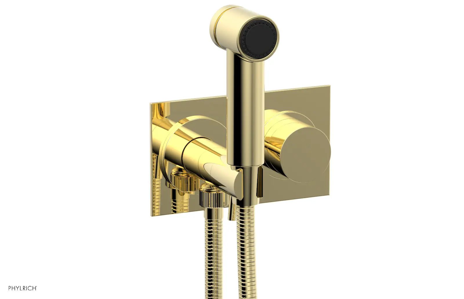 Phylrich BASIC II Wall Mounted Bidet Smooth Handle by Phylrich