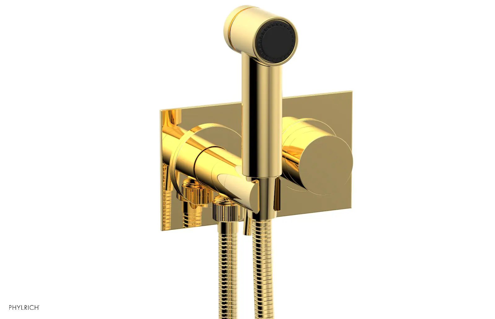 Phylrich BASIC II Wall Mounted Bidet Smooth Handle by Phylrich