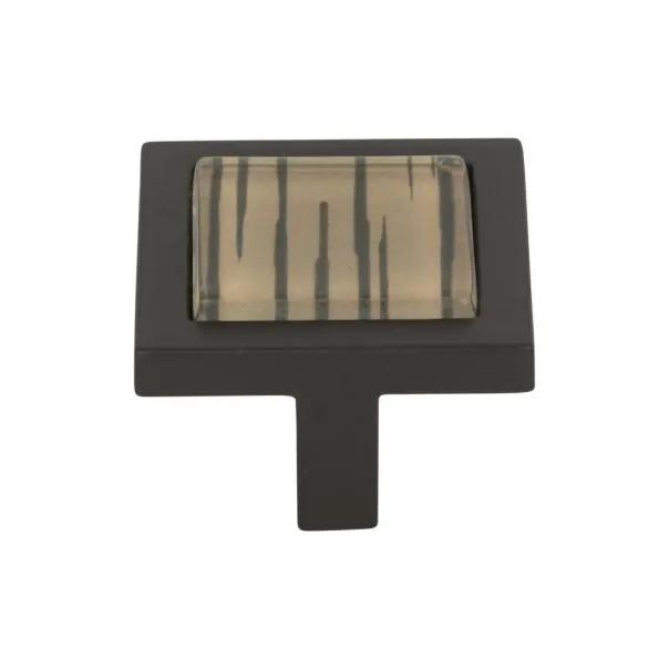 aged bronze knob