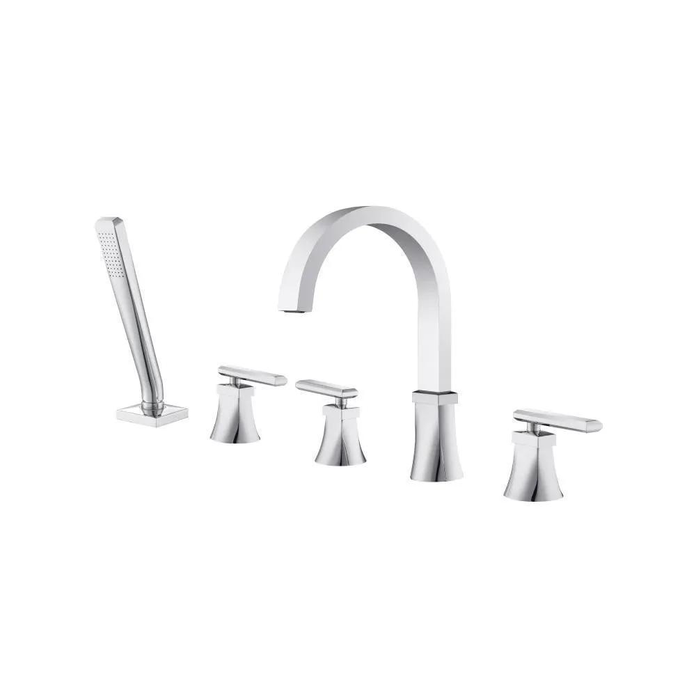 chrome tub faucet