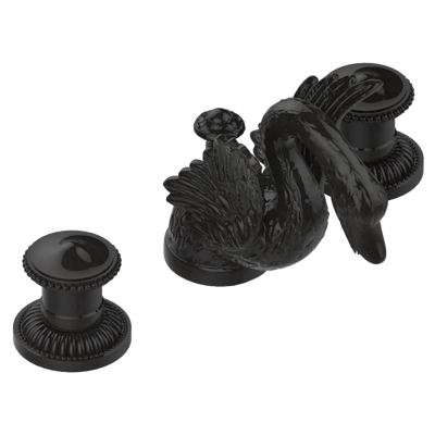 THG Paris Cygne Widespread Lavatory Set with Drain