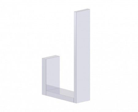 polished chrome tissue holder