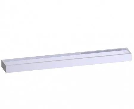 polished chrome towel bar