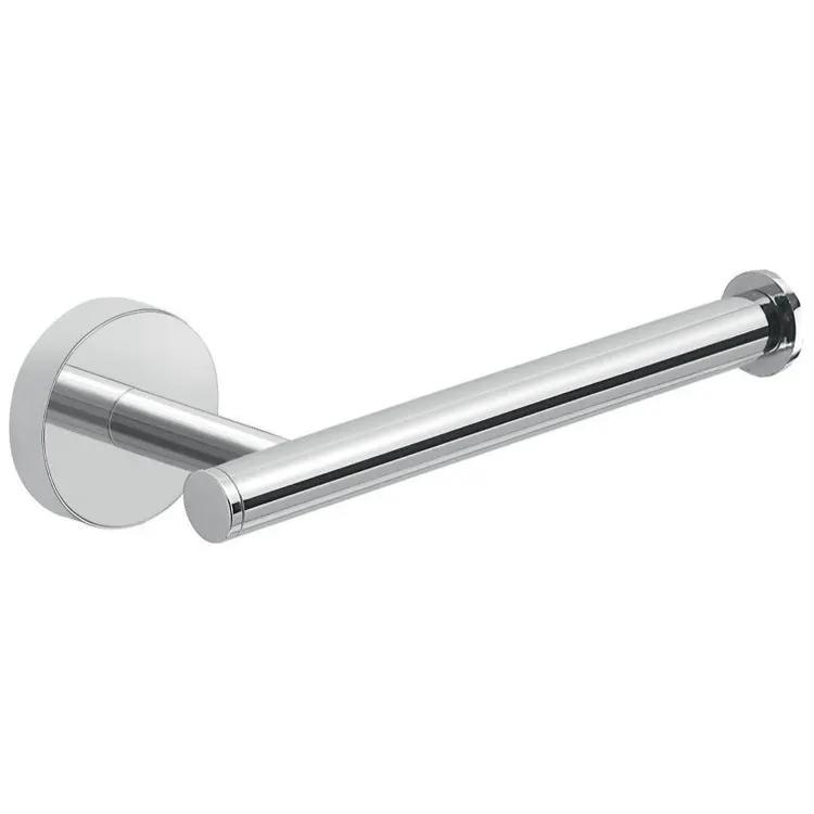polished chrome toilet paper holder