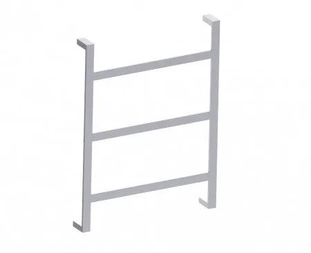 polished chrome towel ladder