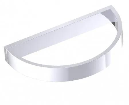 polished chrome towel ring