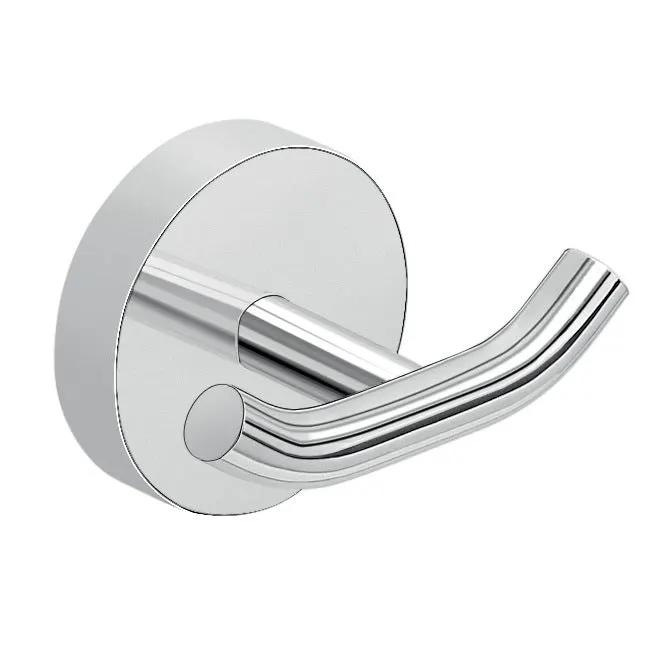 polished chrome robe hook