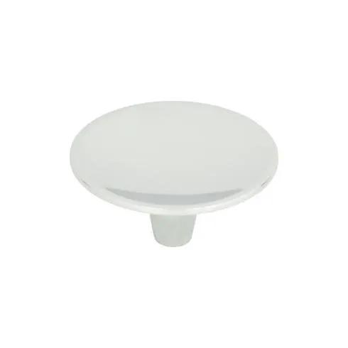 polished chrome knob