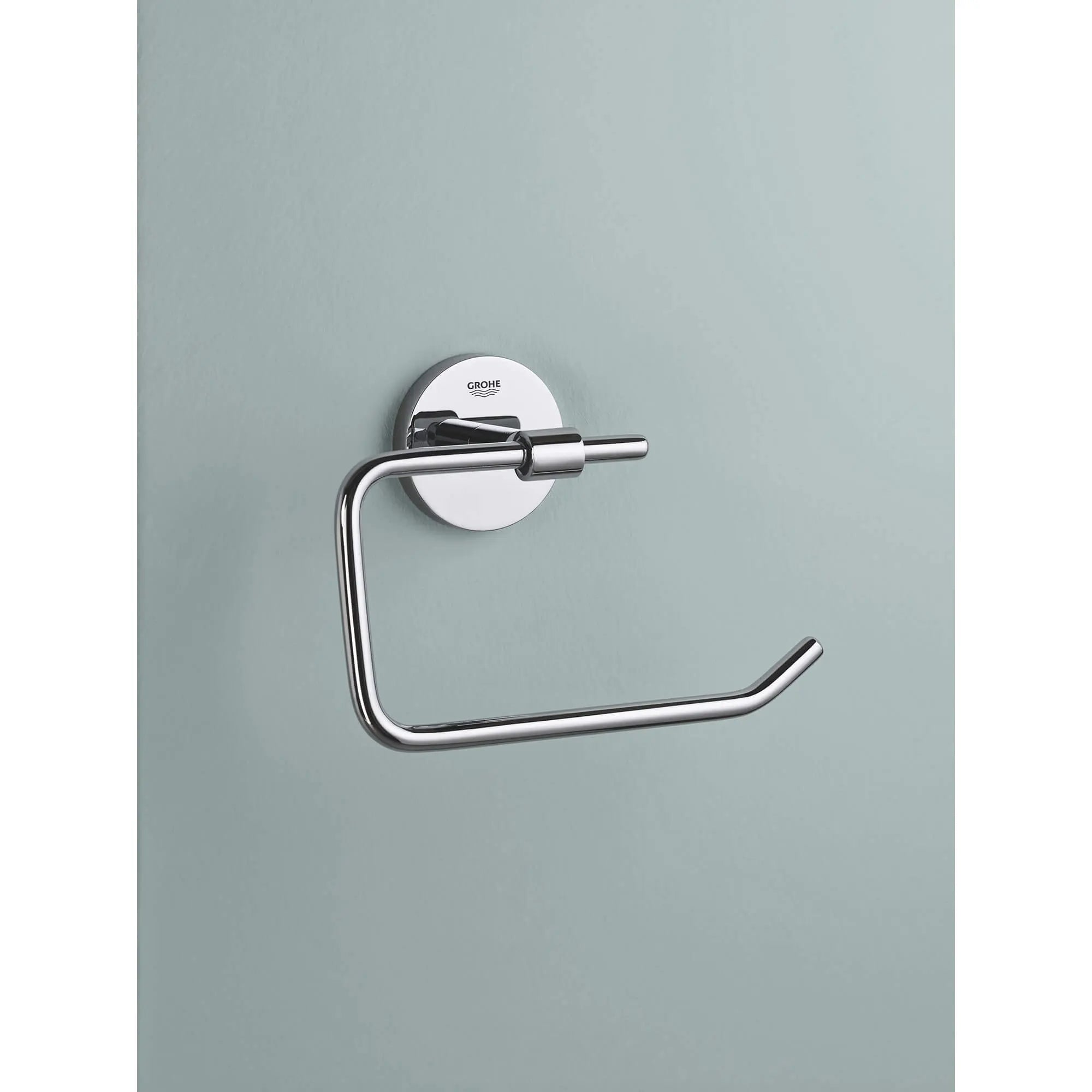 chrome toilet paper holder