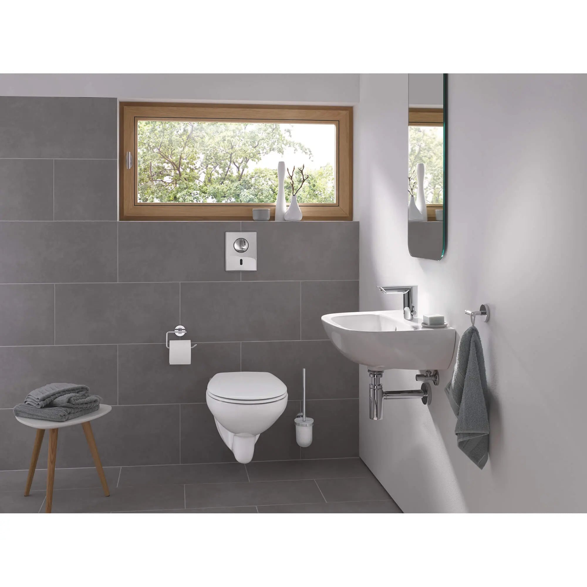 chrome robe hook