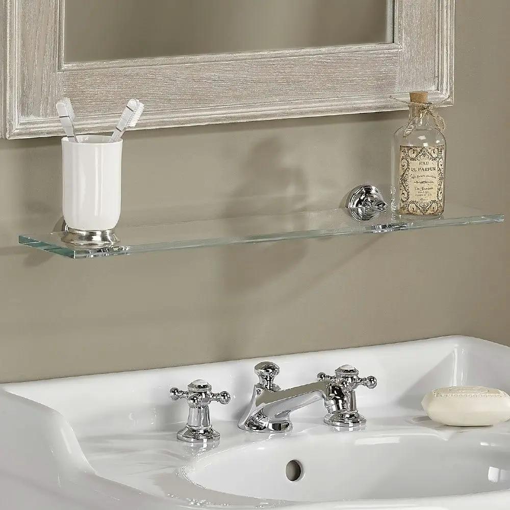chrome polished faucet