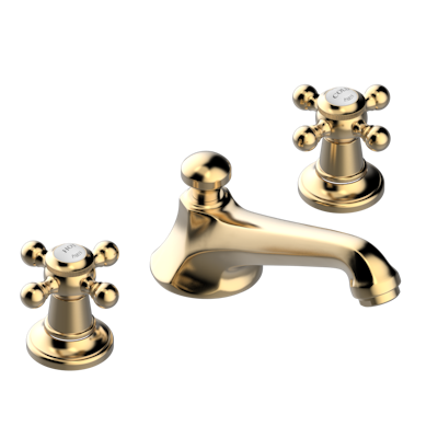 THG Paris Charleston Widespread Lavatory Set with Drain by THG Paris