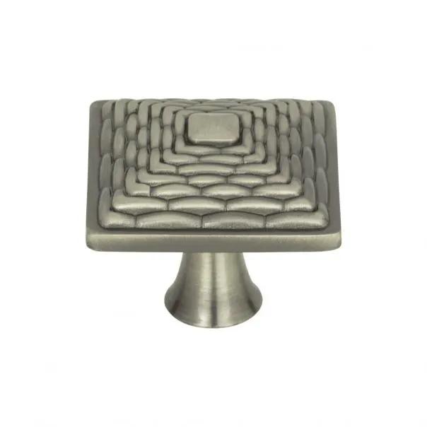 brushed nickel knob
