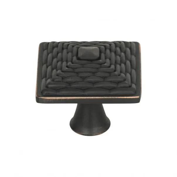 Atlas Mandalay Square Knob 1 1/4 Inch by Atlas