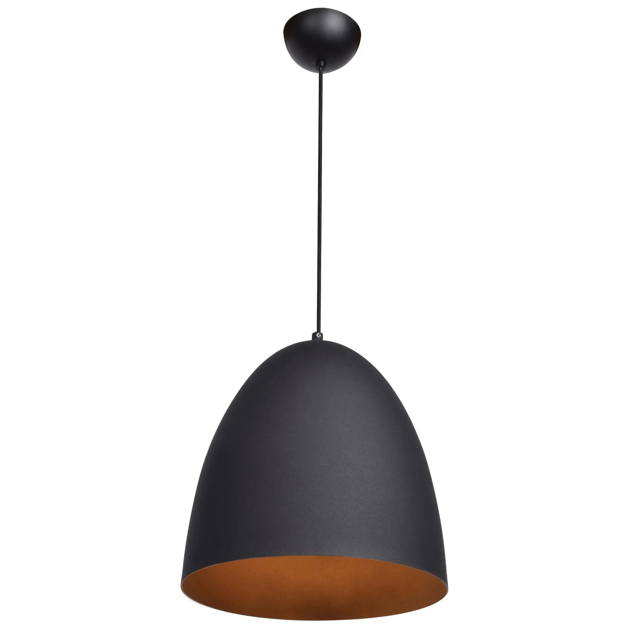 matte black pendant