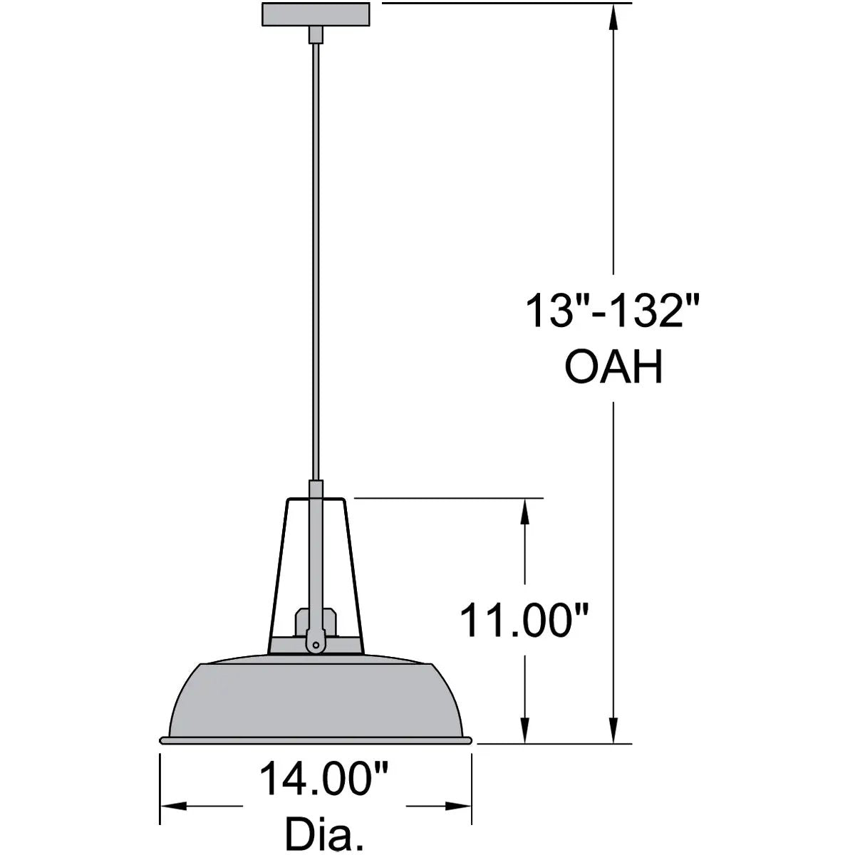 matte black pendant
