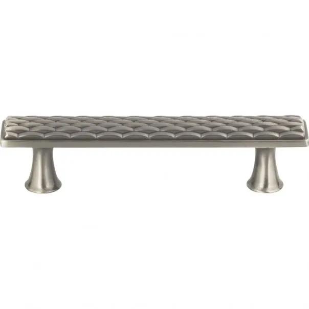 brushed nickel pull