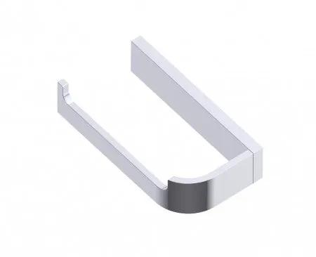 polished chrome tissue holder