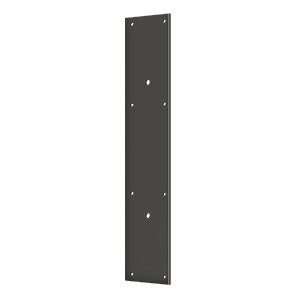Deltana 20" Push Plate for 10" Door Pull