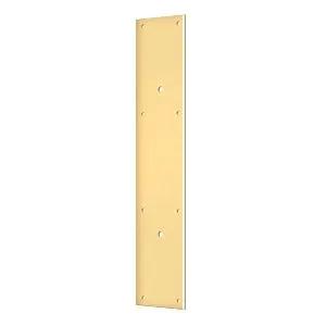 Deltana 20" Push Plate for 10" Door Pull by Deltana