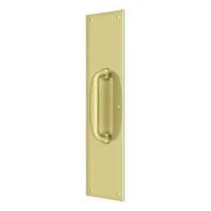 Deltana Push Plate with Handle 3-1/2" x 15 " - Handle 5-1/4" by Deltana