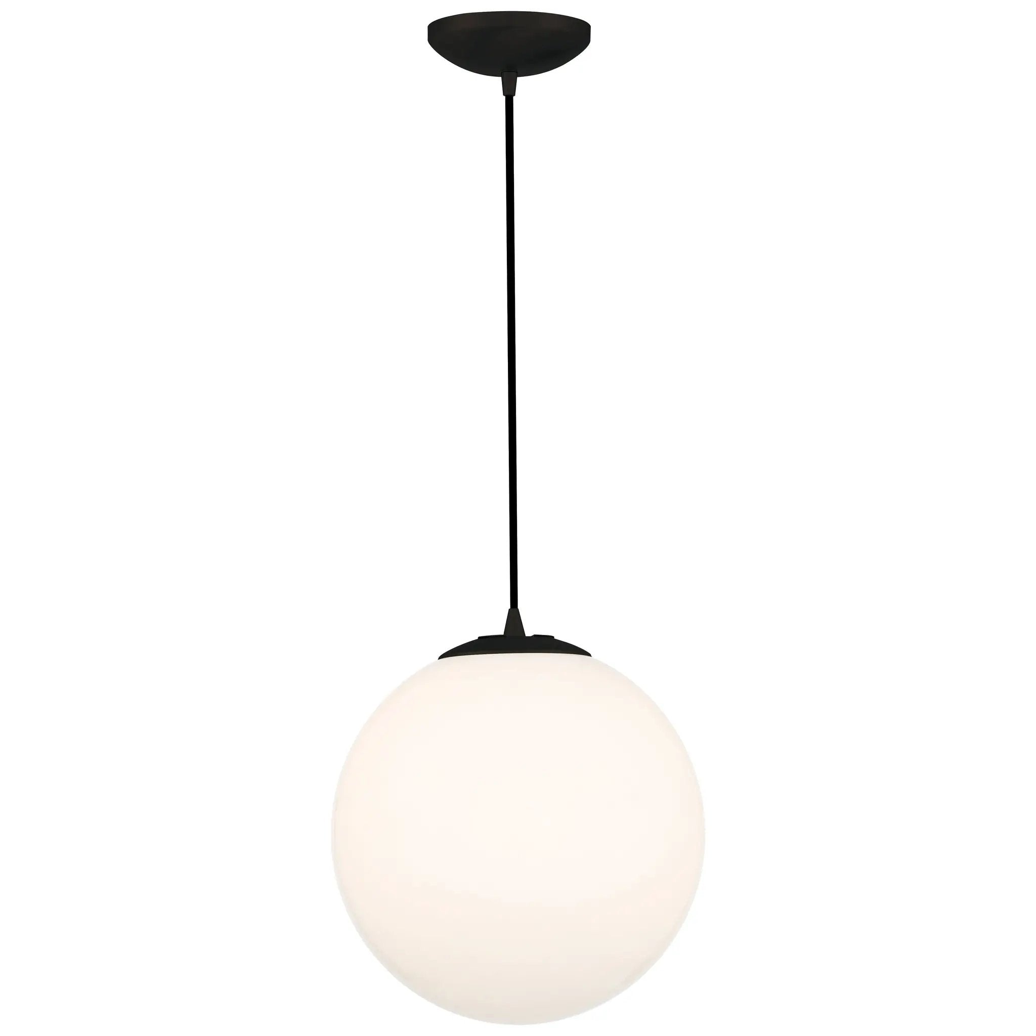 matte black pendant
