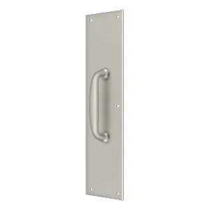 Deltana Push Plate with Handle 3-1/2" x 15 " - Handle 5-1/4" by Deltana
