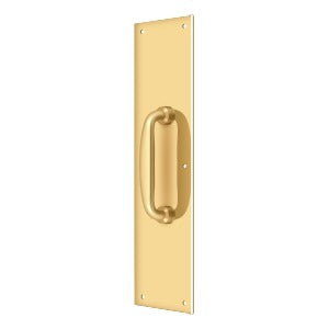 Deltana Push Plate with Handle 3-1/2" x 15 " - Handle 5-1/4" by Deltana