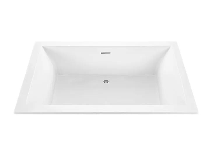 white bathtub
