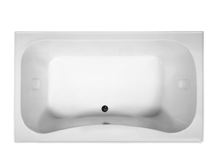 white bathtub