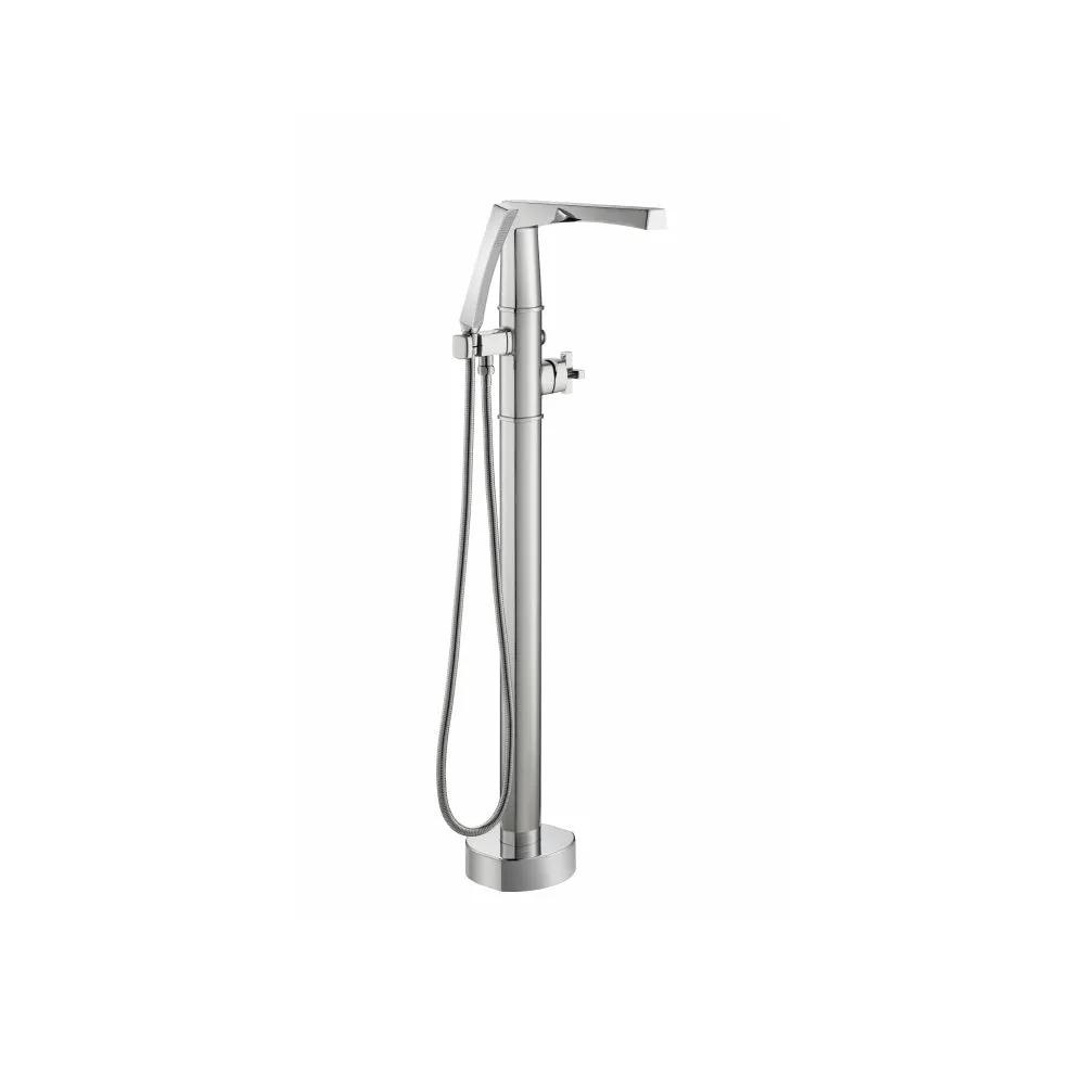 chrome tub filler