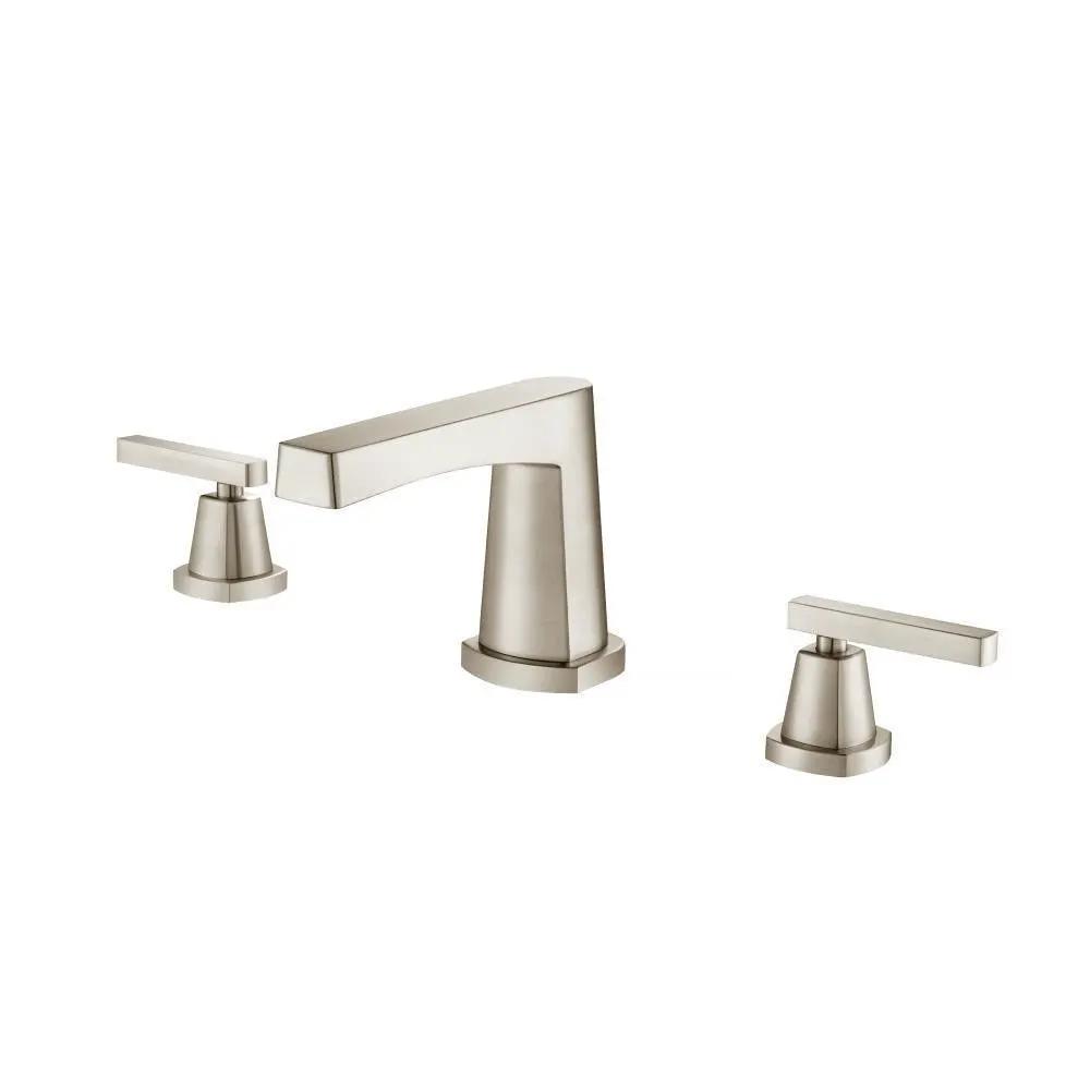 Flusso Serie 240 Three Hole 8" Widespread Two Handle Bathroom Faucet by Flusso