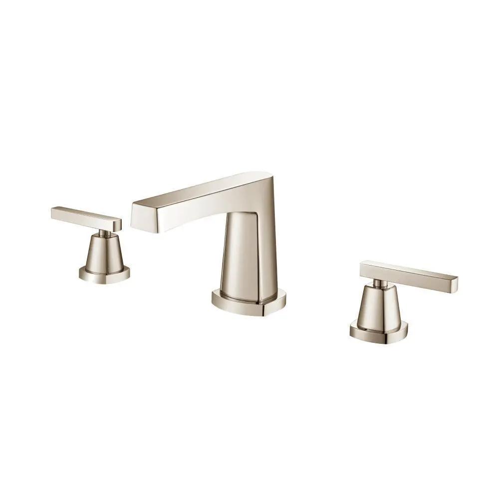 Flusso Serie 240 Three Hole 8" Widespread Two Handle Bathroom Faucet by Flusso