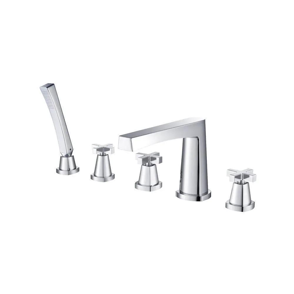 chrome tub faucet